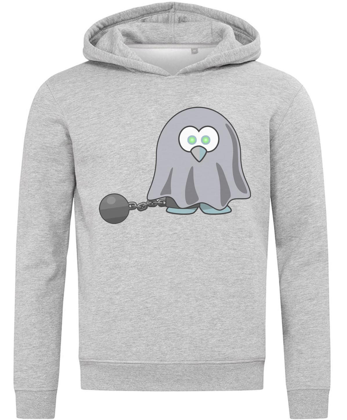 Sweat à capuche Ghost Penguin Art idéal pour vos sorties urbaines - 3