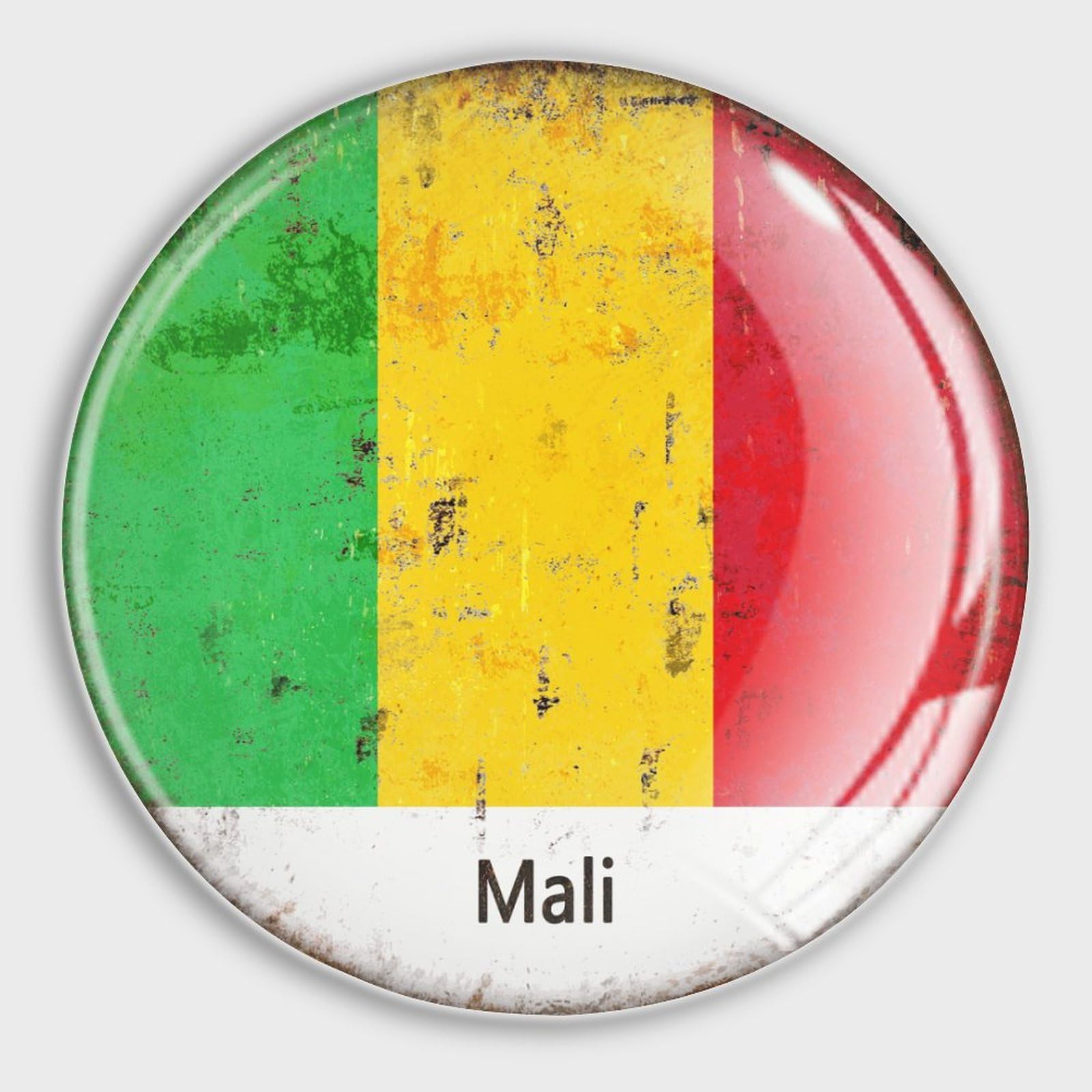Aimant magnétique Mali en verre lot de 4 pour lave-vaisselle