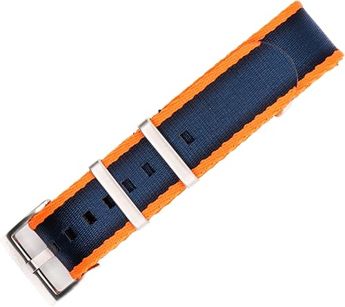 Miniatura 7 de BluShark - AlphaPremier Ultra Premium - Correa de reloj de nailon - Hebilla de acero inoxidable de varios tamaños y correas de repuesto para hombres