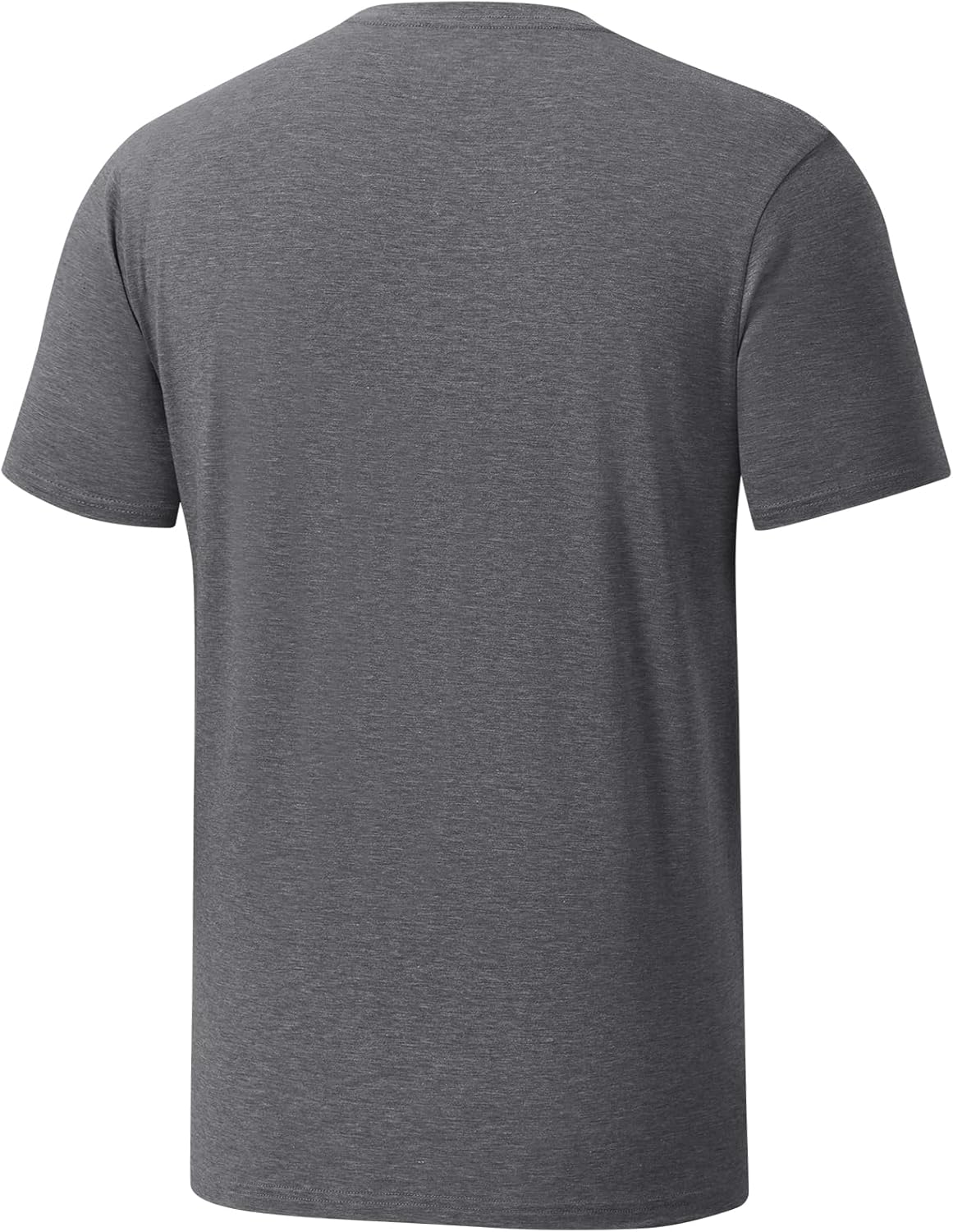 BASSDASH Men’s Ultra Soft Cotton Blend UPF 50+ Sun Protection T-Shirt Short Sleeve Lightweight Cooling Casual Basic Tee - Image 2