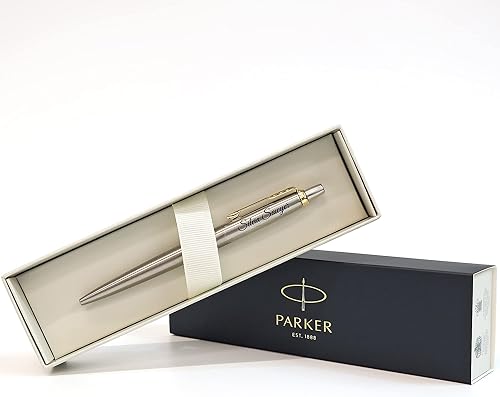Miniatura 3 de Bolígrafo Parker Jotter SS personalizado + caja de regalo, diseño de un regalo verdaderamente único, grabado con láser (tinta negra)