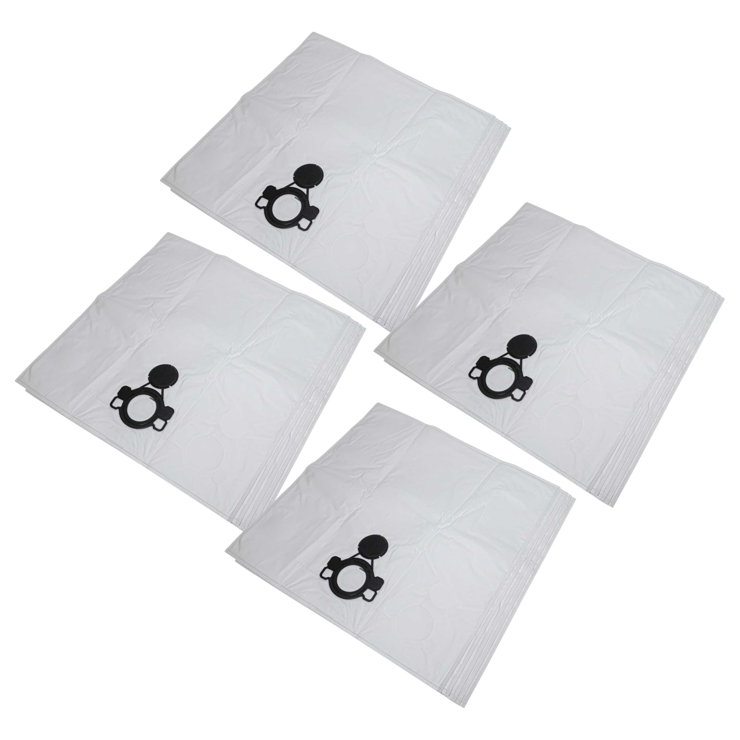 vhbw 20 x worek kompatybilny z Nilfisk Attix 50-21 PC, 50-21 PC EC, 50-21 PC Clean Room odkurzacz - mikrofibra, 36 cm x 26 cm, biały