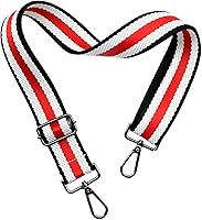 Vista 50 de Correa para bolso con herrajes dorados de repuesto, correa para bolso cruzado, correa ancha ajustable para colgar al hombro