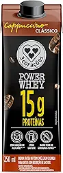 3 Corações Cappuccino Power Whey Clássico 15g de Proteína com Cafeína 250ml