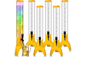 6 Pcs Drink Tower Dispenser for Drinks 3L/ 101 oz Mimosa Tower...