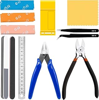 15Pcs Gundam Modeling Tools Set, Basic Modeler Craft Hobby Tool for Gundam Models Assemble Building Repairing