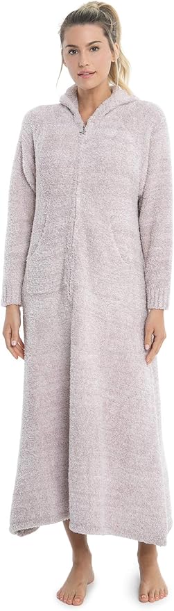 barefoot dreams zip front robe