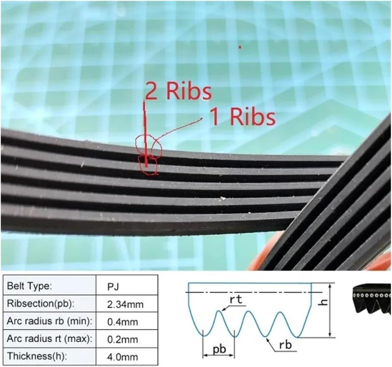 農機用ローエッジコグベルトH-PⅤ｜製品情報｜バンドー化学 Vベルト 伝動ベルト ドライブベルト 500J PJ1270 ドライブベルトトレッドミルモーターフィットネスドライヤー エックスバイ