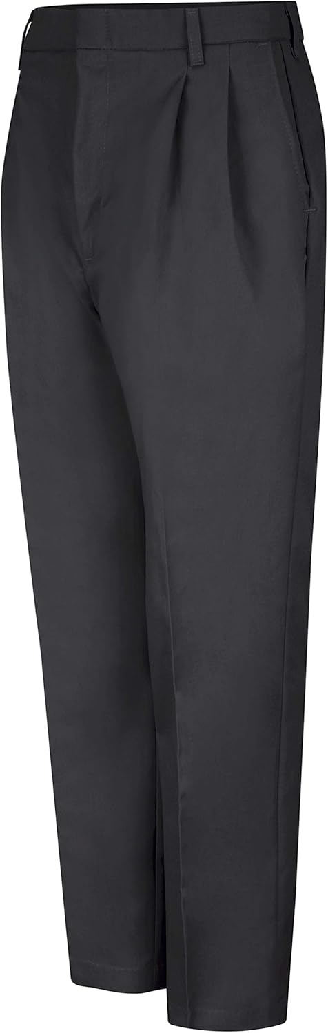 Red Kap Men's Executive Double Pleated Twill Work Slacks