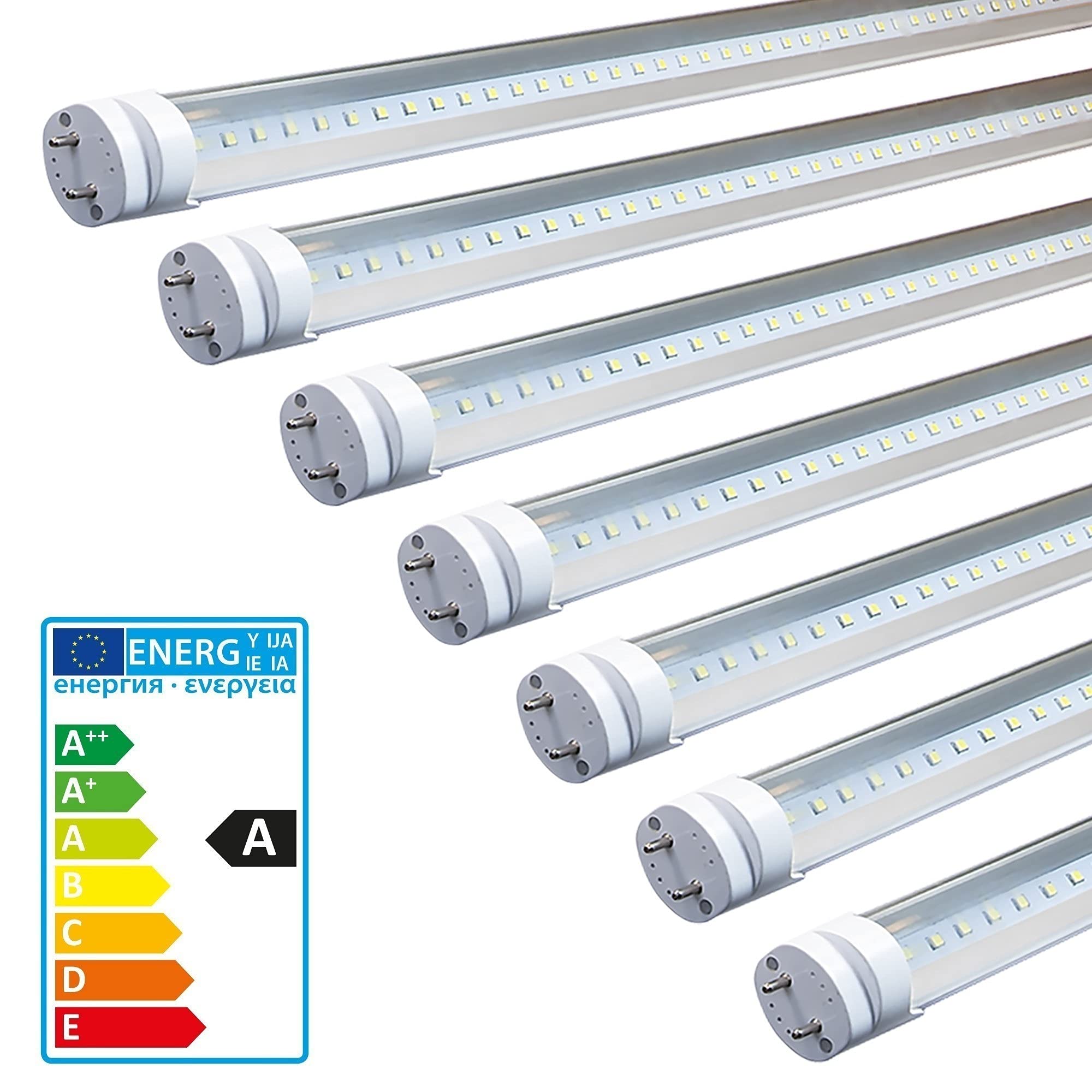 Tubo a LED G13, 14 W, neutralweiß, 90 x 26 x 26 cm, 5 unità