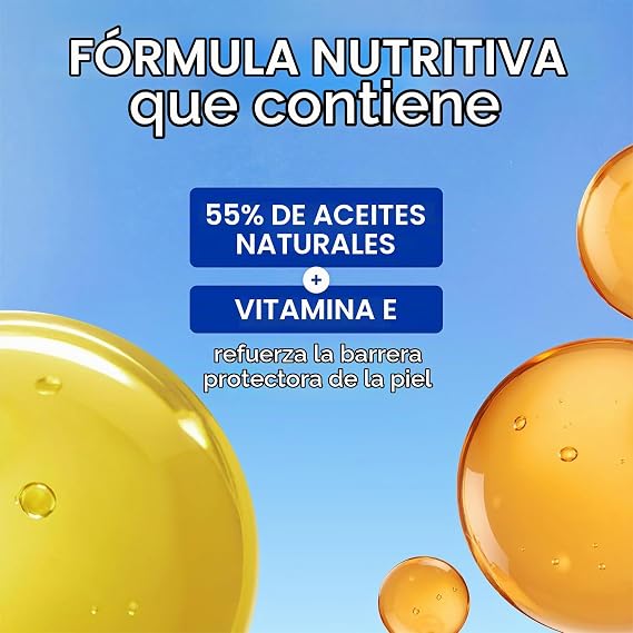 NIVEA Natural Shower Oil with Vitamins 200 ml