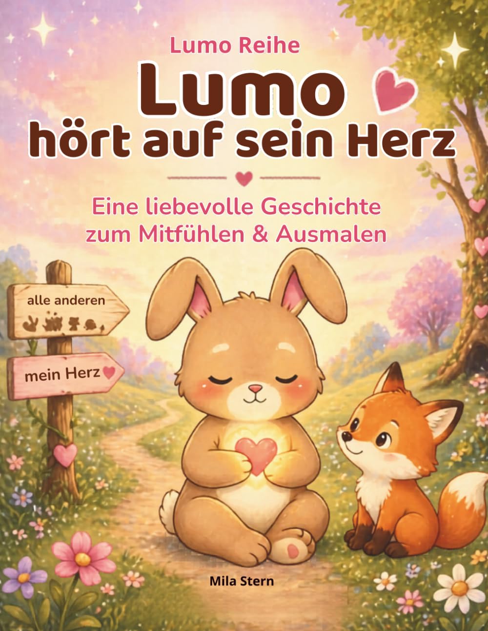Lumo höt auf sein Herz: Eine liebevolle Geschichte über Gefühle und Selbstvertrauen zum Mitfühlen & Ausmalen (Lumo Reihe)