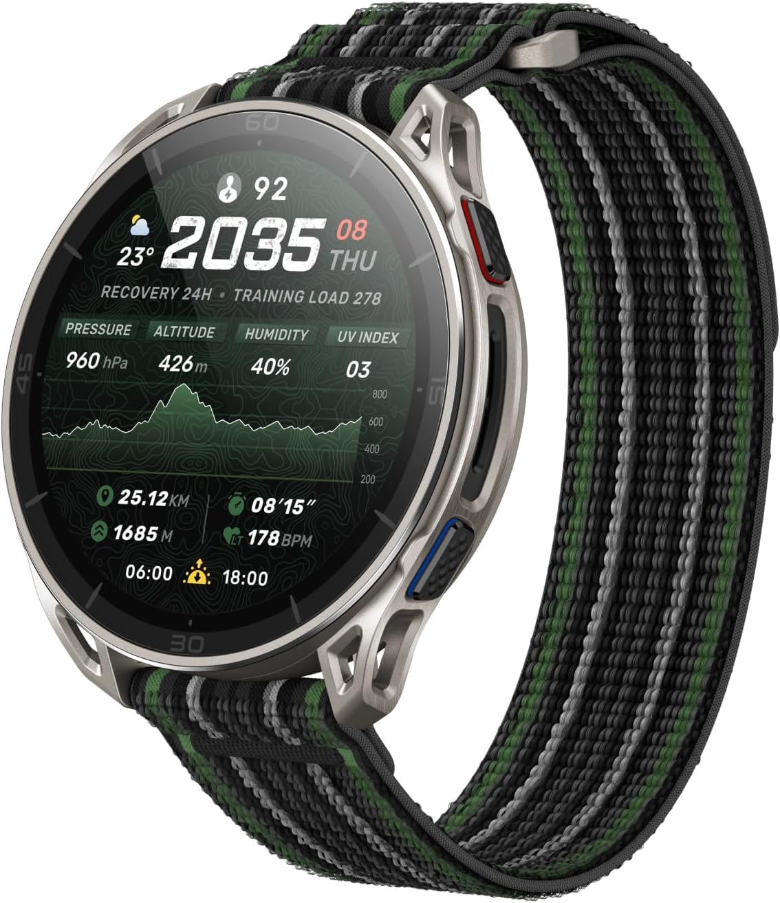 Amazfit Cheetah 2 Ultra 47mm GPS Smartwatch, 1.5" AMOLED Sapphire Glass, Ti Case, 30-Day Battery, Flashlight, 64GB, Offline Maps, 5 ATM, 180+ Sports & HYROX Fitness Tracker for Android & iPhone-picture-27