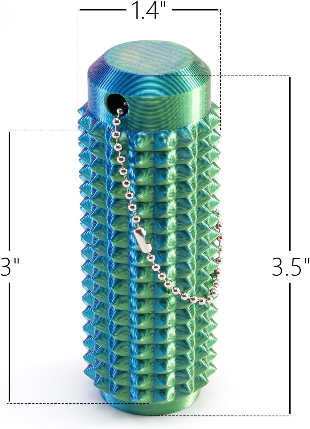 Spiky Sensory Keychain for Adults & Teens – Anxiety Relief & Focus Fidget Toy, Portable Desk Office Travel Stress Relief Tool-1PCS