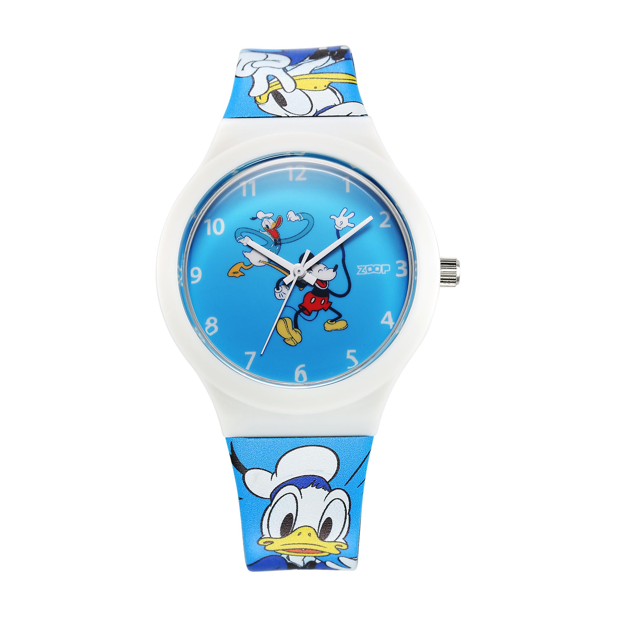 Zoop by Titan Disney Interchangeable Quartz Analog Blue Dial Plastic Strap Watch for Kids (B0D928VJQK) Amazon Price History, Amazon Price Tracker