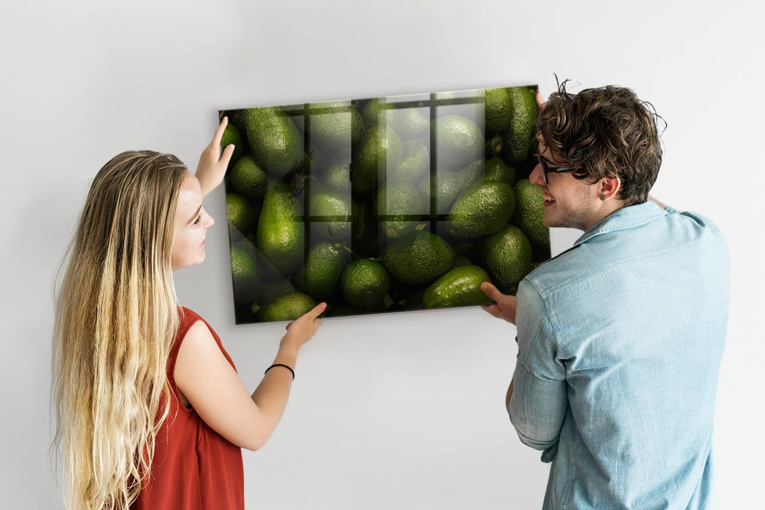 Menú y Pizarra Magnética para Restaurantes y Cafeterías 90x60 Palta | Tablero Imantado | Cristal Templado | Mural de Pared | Placa de Acero | Cartelera Informativa | Organizador de Tareas
