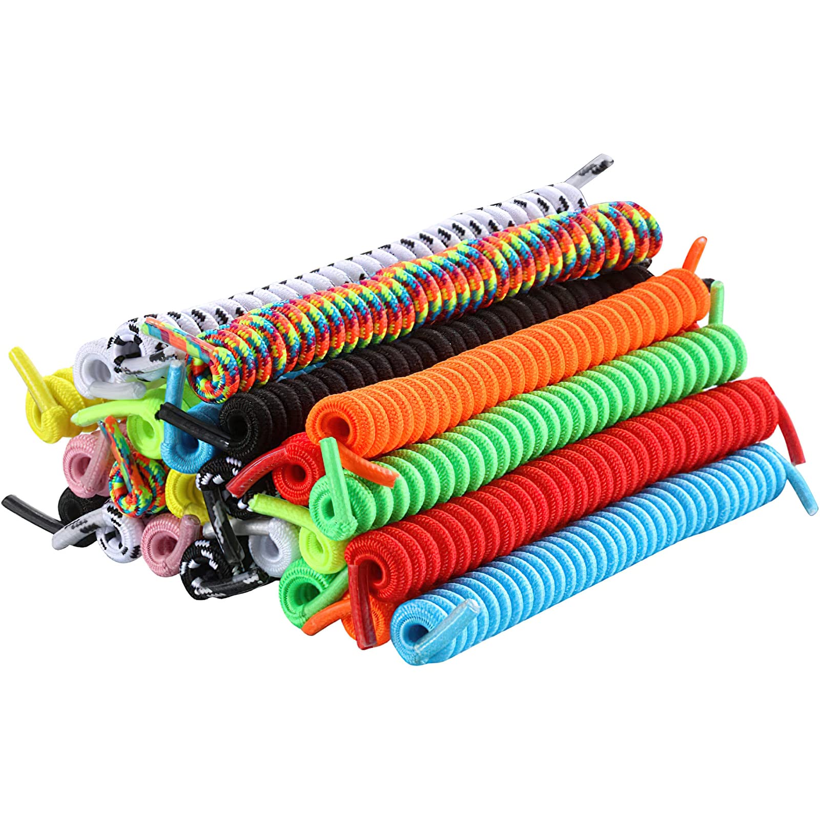 Lacets Élastiques Spirales No Tie Pour Enfants Et Adultes - 12cm