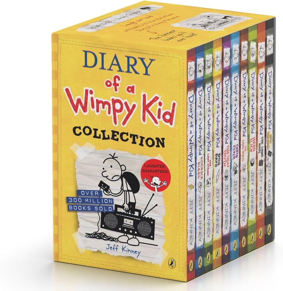 Buy Diary of a Wimpy Kid Boxset: 10 Books Collection (Books 1-10 Buy Diary of a Wimpy Kid Boxset: 10 Books Collection (Books 1-10