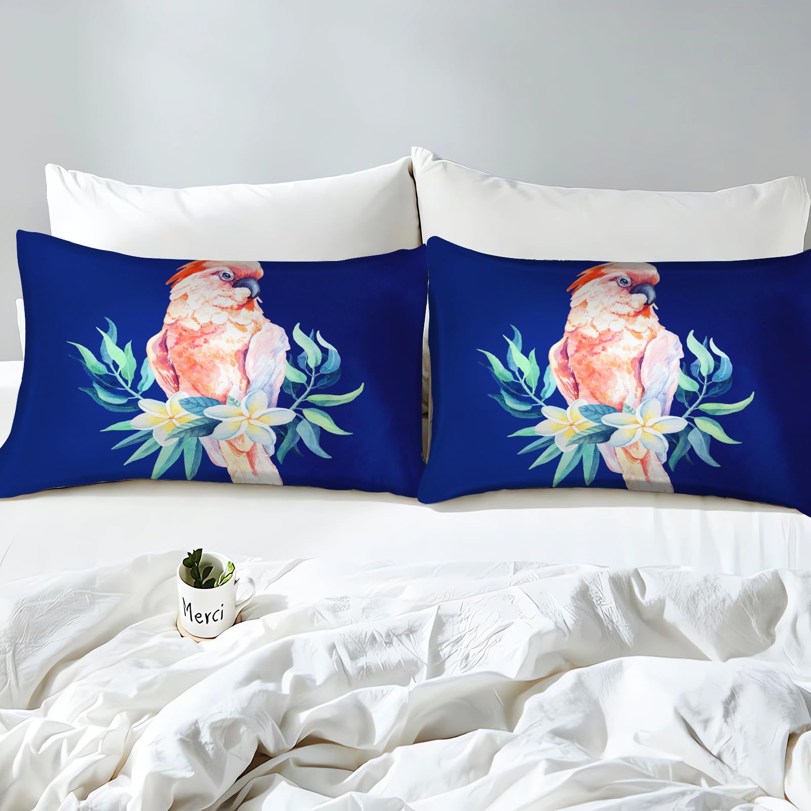 Pappagallo Ropa de Cama, dolce pappagallo Ropa de Cama Infantil Estampada 3D, Microfibra, Con Funda de Almohada, Multicolor (220 x 260 cm), 7)