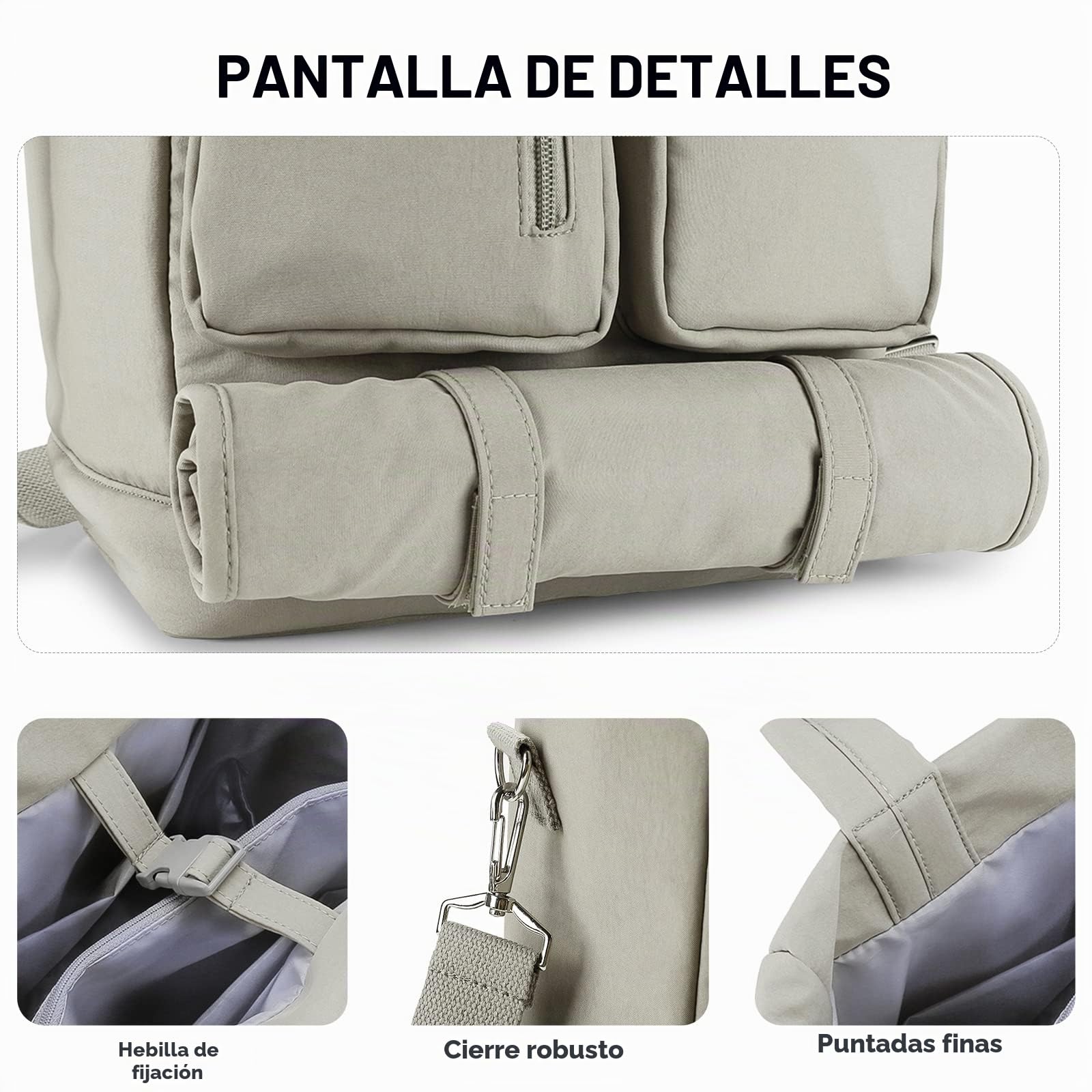 SONARIN Multifuncional Gran Capacidad Bolsa de Pañales para Bebés,Impermeable Ligero Materna Messenger Bolsos Bandolera Portátil Bolsa de Viaje para Pañales con Cambiador
