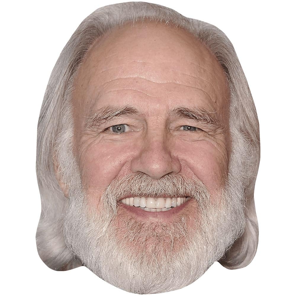 Robert Pine (Smile) Celebrity Mask, Flat Card Face, Fancy Dress Mask