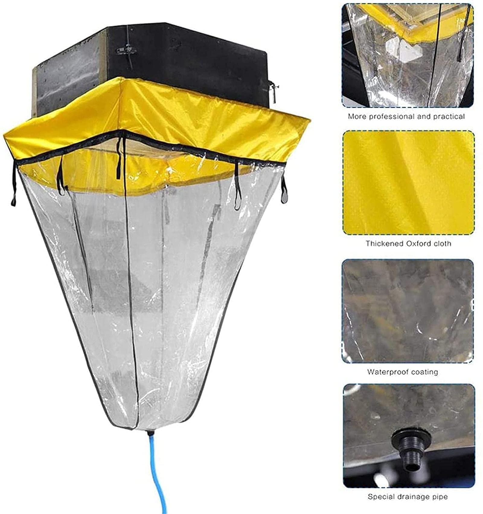 エアコン 洗浄 カバー 掃除 シート エアコンダストカバ 壁掛け用 排水 株式会社錦 エアコンクリーナーセントラルエアコン 掃除用品 PVC 再利用可能 防水保護 Amazon.co.jp: エアコン 洗浄 カバー 掃除 シート エアコンダストカバ