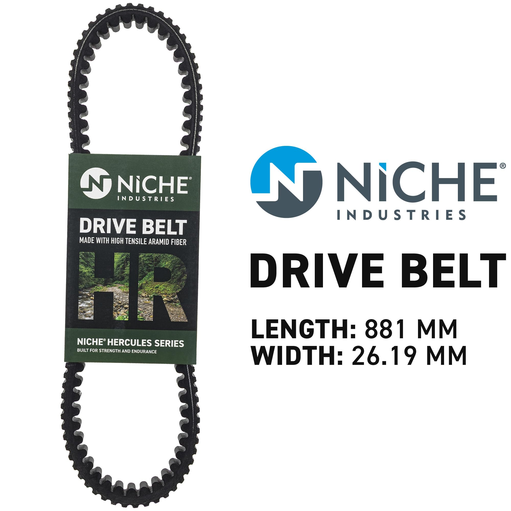 Amazon.com: NICHE HERCULES Drive Belt for Kawasaki Mule 600 610 SX