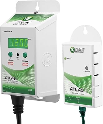 Titan Controls Atlas 1, Remote COâ‚‚ Monitor/Controller for Grow Rooms