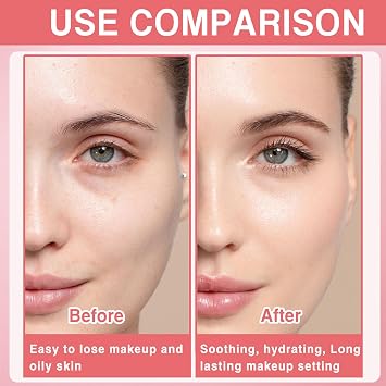 1Pcs Glow Makeup Setting Spray, Shimmer Dewy Radiant Finish, 4 Fl Oz