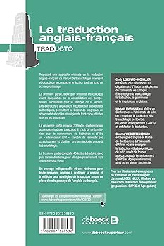 Amazon.com: La traduction anglais-français: Manuel de