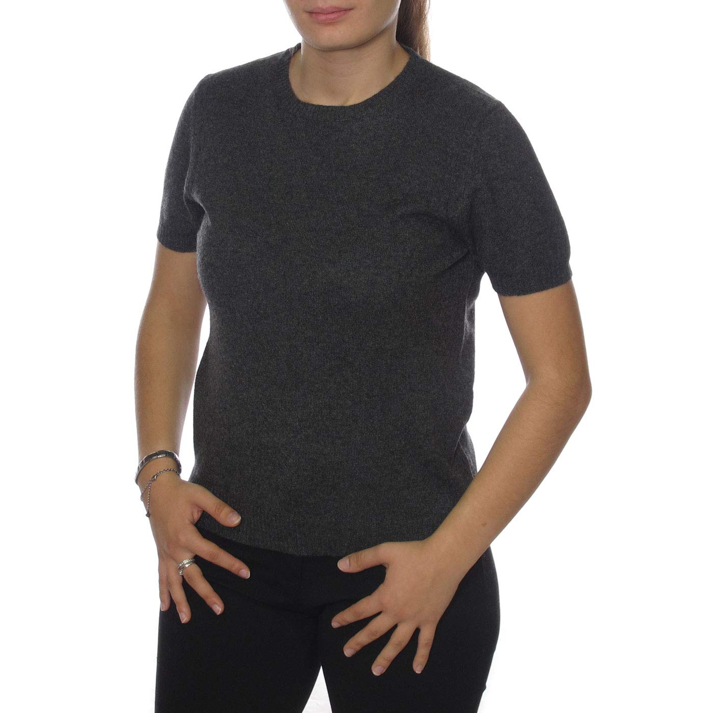 Damen, Twin Set, Strick, 100% Cashmere, klassische Passform