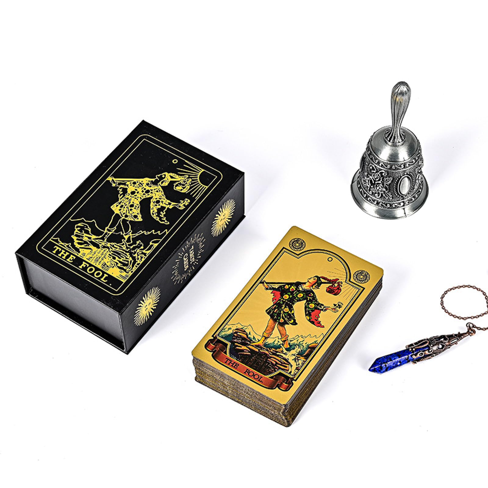Carte de tarot classique Wet Tarot avec hexagone, étanche, 7 x 12 cm, convient aux débutants