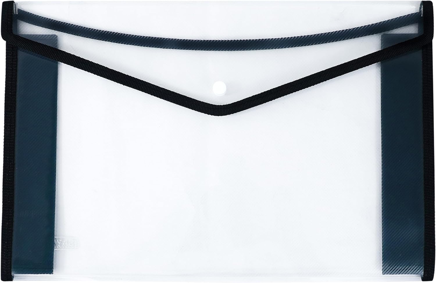 SAYA Pack of 2 Clear Bag Durable FS Fabric Gazette (Natural)