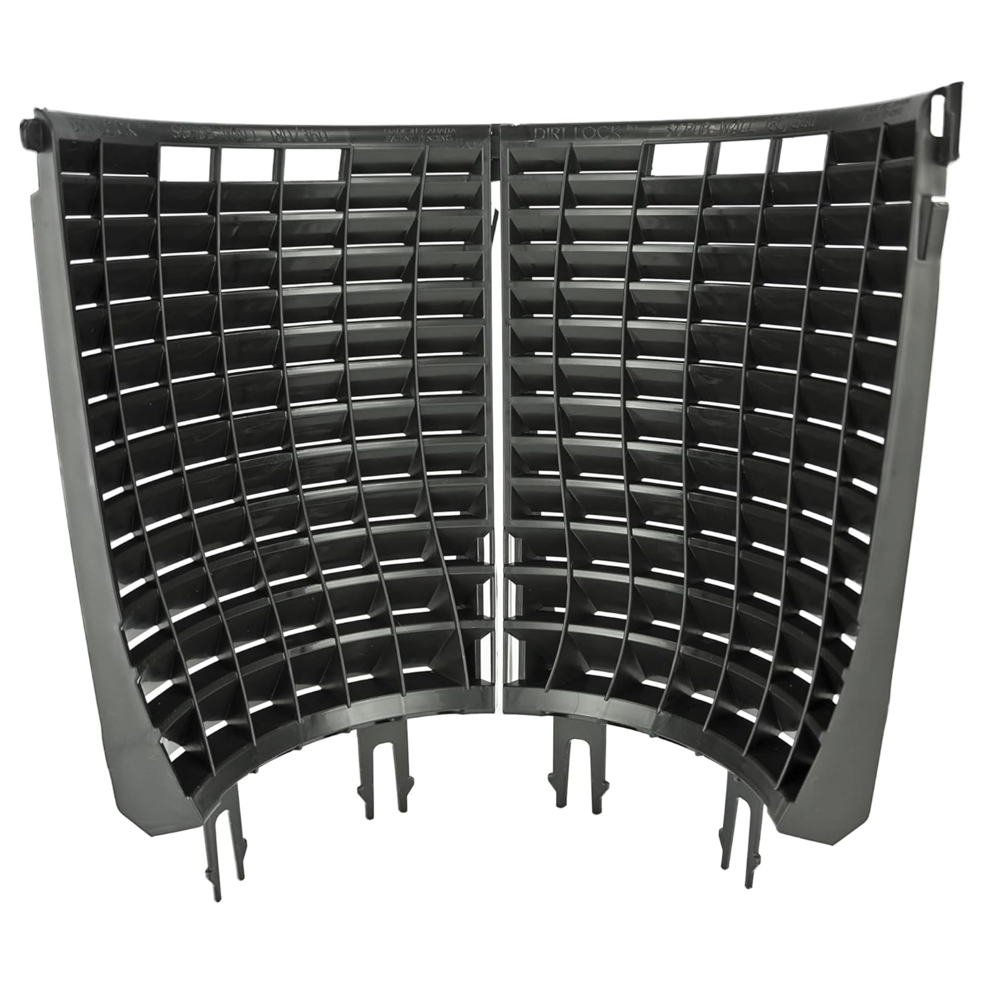 DETAIL GUARDZ Dirt Lock Scrub Wall 180/360 for Car Wash Bucket Filter Washboard (Black)