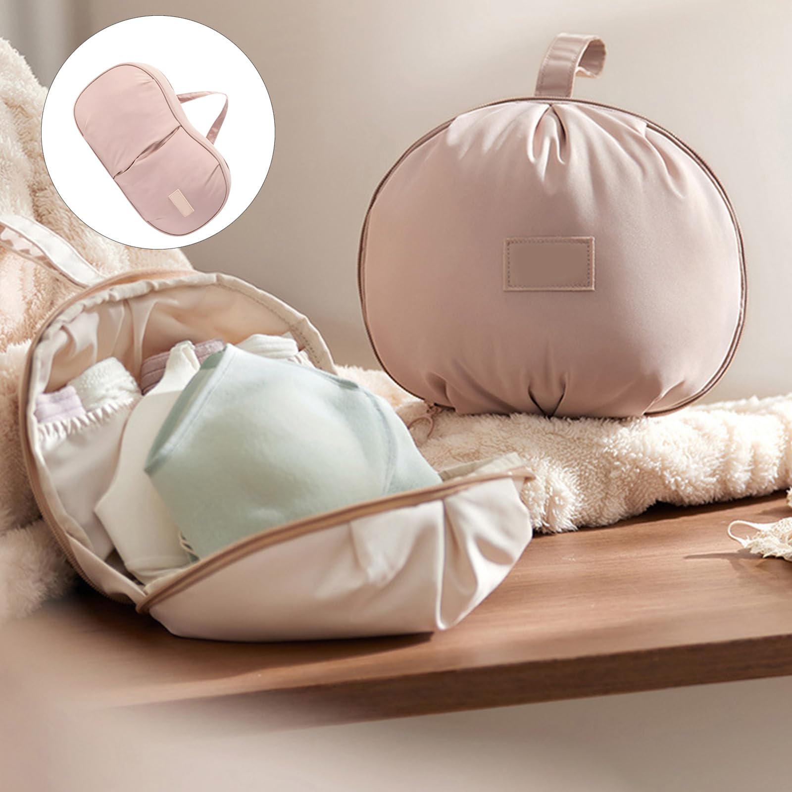 Borsa portaoggetti da viaggio, organizer aderente per vestiti, reggiseni, mutandine, calzini, organizer portatile e leggero