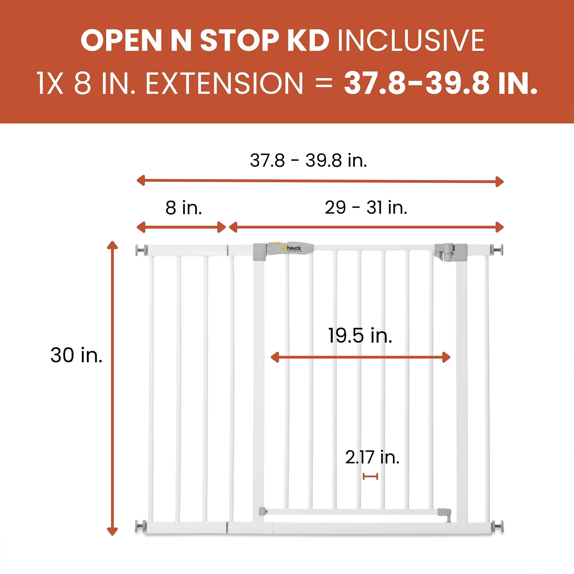 Amazon.com: hauck Open N Stop KD Pressure Fit Baby & Pet Safety