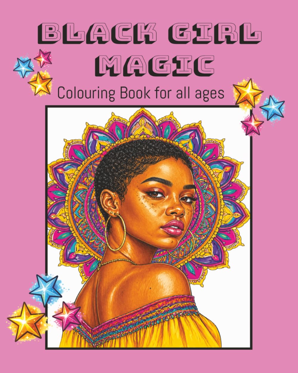 Black Girl Magic Colouring book