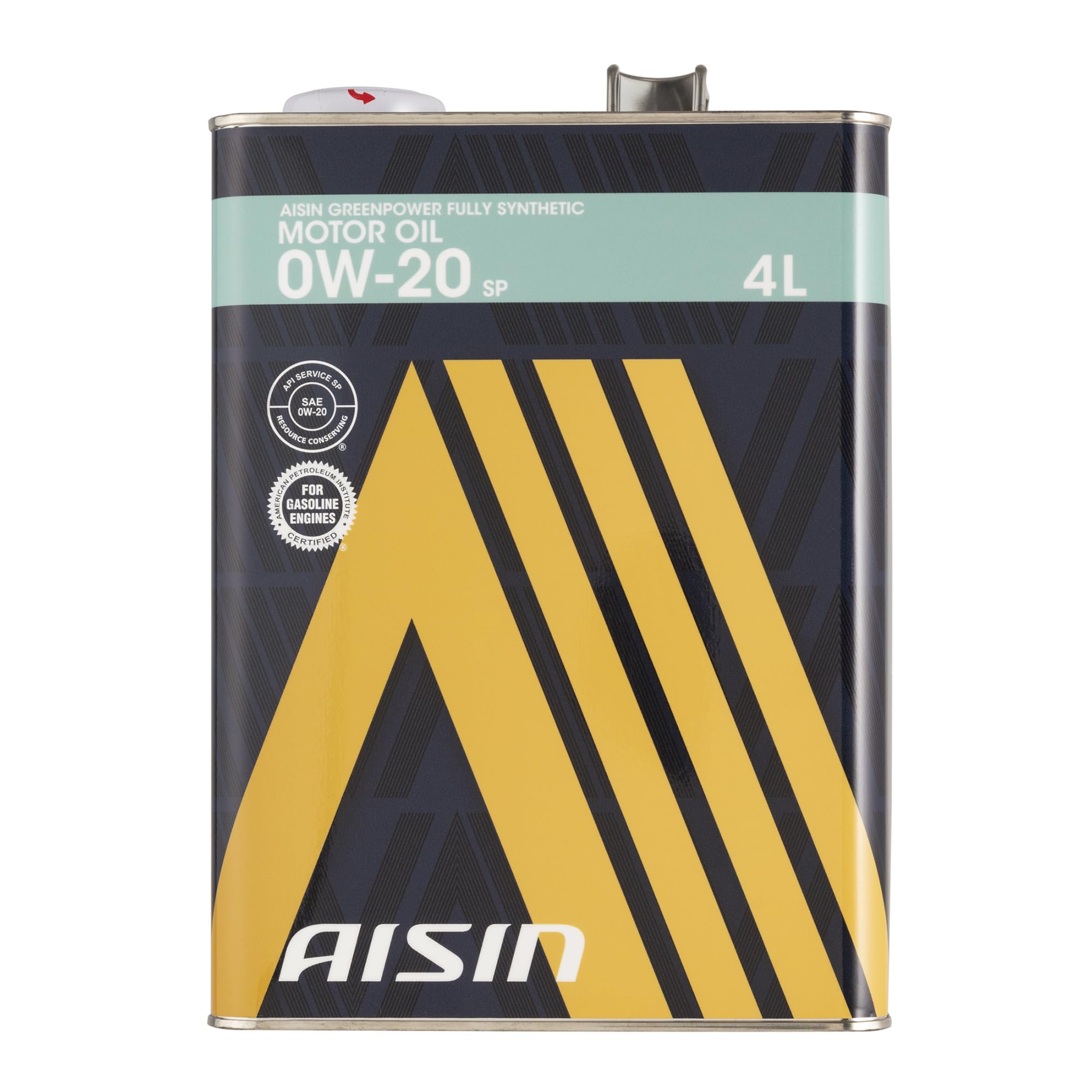 Amazon.co.jp: AISIN Fully Synthetic Motor Oil, 0W-20, 1.06 Gallon
