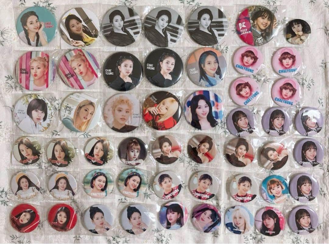 Amazon.co.jp: TWICE チェヨン 缶バッジ Fanfare ライブ ライブグッズ