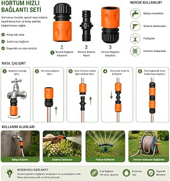 Md-313 Automatic Hose Fitting 3 Pieces