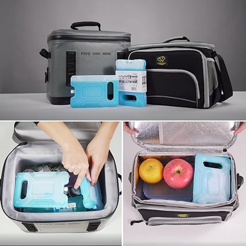 Miniatura 7 de 519 - Mochila de preparación de comidas de fitness mochila térmica térmica con compartimento para computadora mochila enfriadora de picnic para