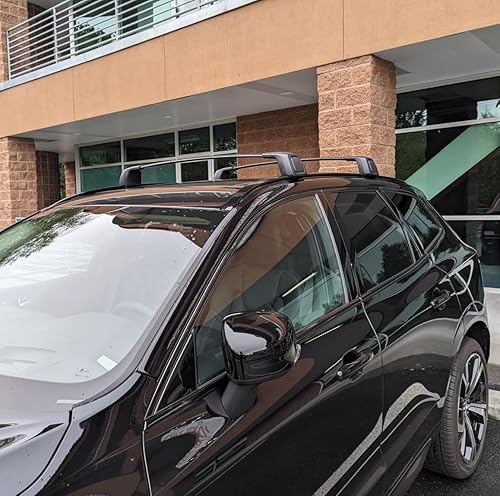 Miniatura 7 de Portaequipajes de aluminio para 2021-2025 Kia Sorento SX EX portaequipajes barras transversales ferrocarril portaequipajes accesorios con cerradura