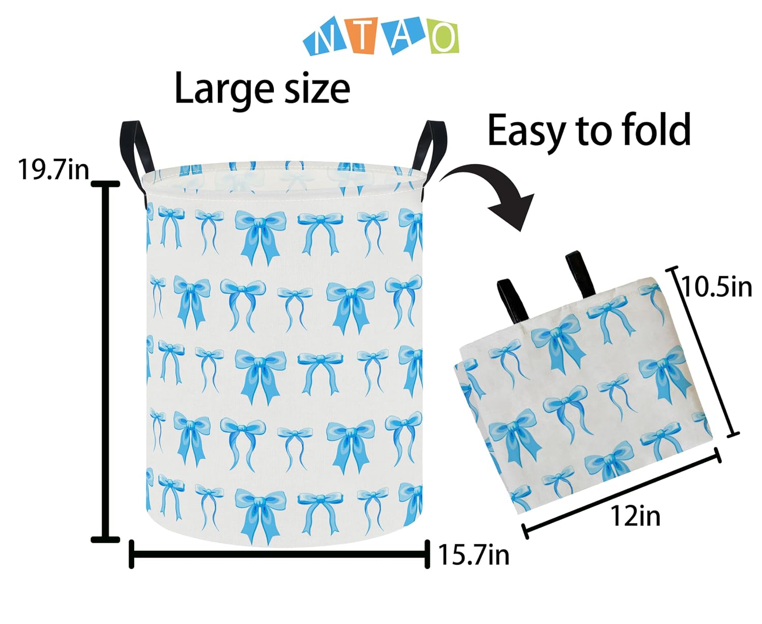 Lindo 62L Azul Bowknot Laundry Bag
