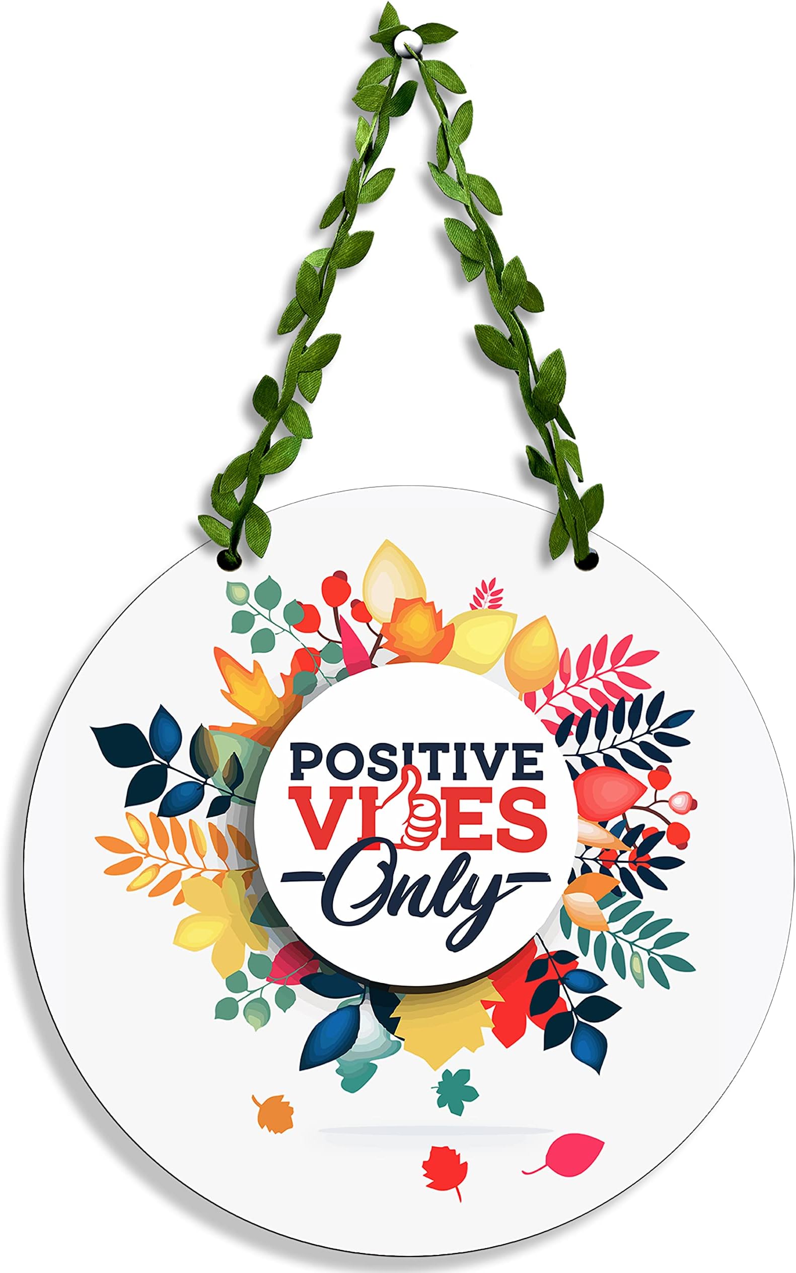 Wall Hanging Decor | Wooden Wall Hanging | Home Decor Item for Living Room & Office | Round Wall Decoration for Any Occasion
