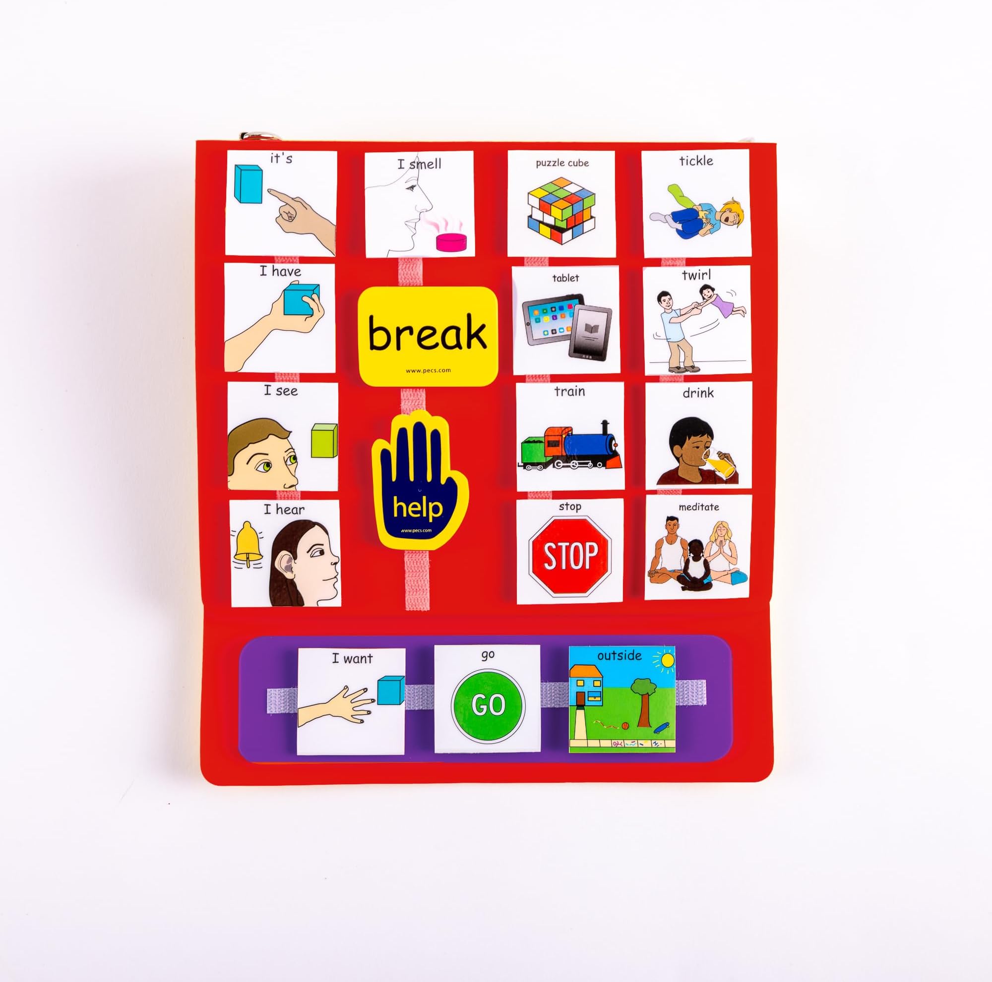 Large PECS® Communication Book (Red)