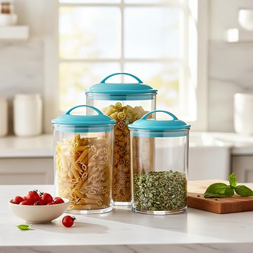 Vista 54 de Calypso Basics de Reston Lloyd - Recipientes de acrílico para almacenamiento Blanco