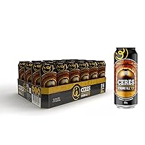 Ceres Strong Ale – 24 Lattine da 50 cl, Birra Bionda Doppio Malto con Riflessi Dorati, Gradazione Alcolica 7,7°C, Gusto Ricco ed Intenso con Sentori di Malto