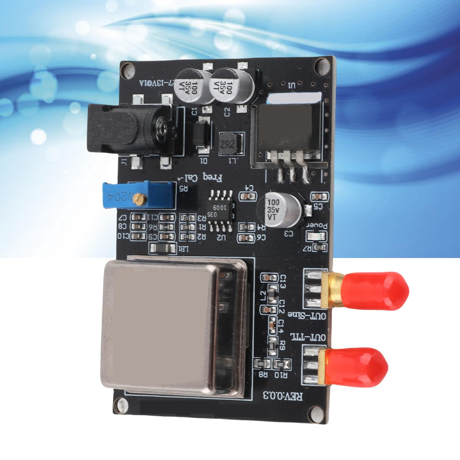 OCXO 10 MHz Frequenzstandard Referenzmodul Kristall Oszillator Konstante Temperaturplatine OCXO -Modul: 10 MHz F 10 MHz Frequenzstandard -StandardmoduleCrystal -Oszillatorkonstante