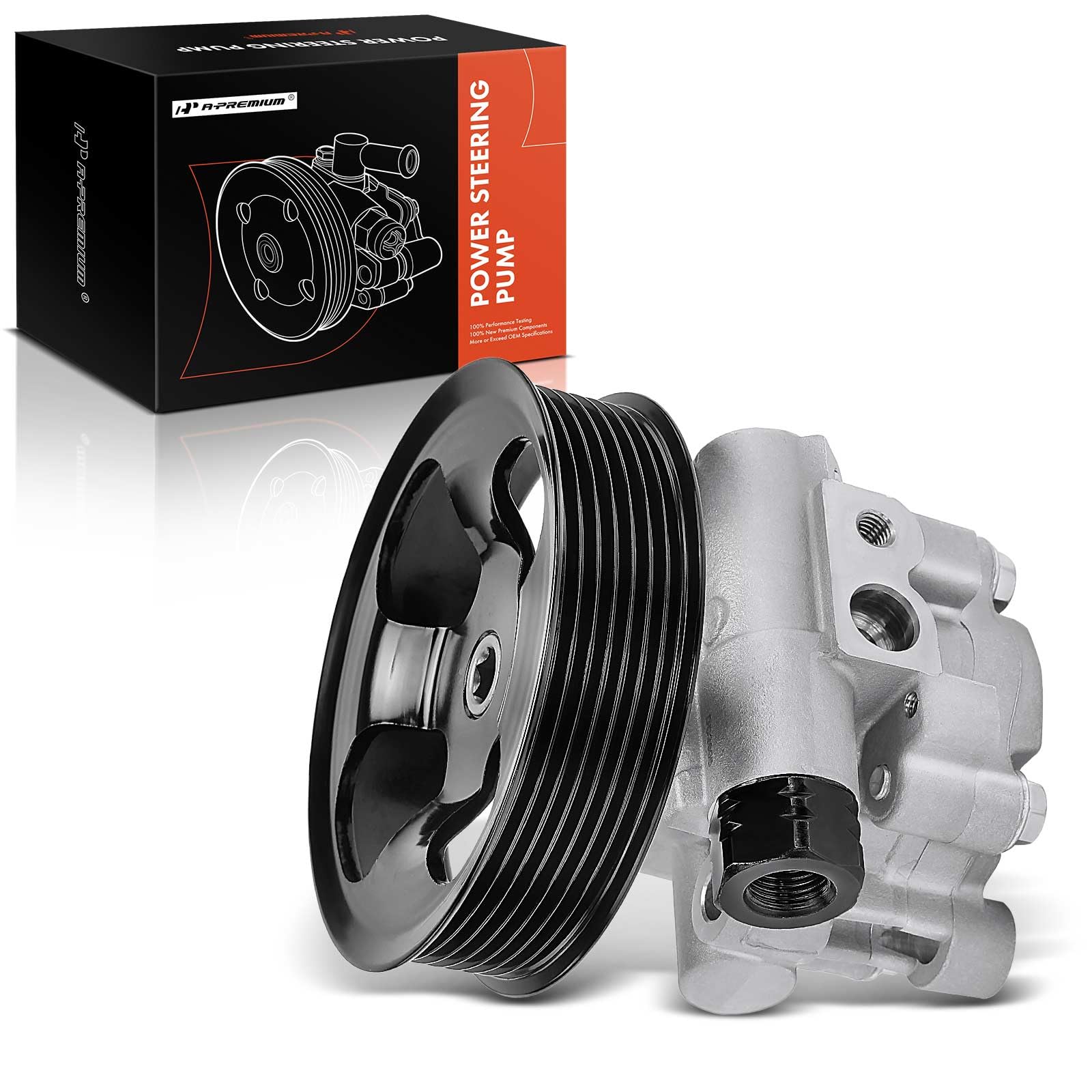 Amazon.com: A-Premium Power Steering Pump, with Pulley, Compatible 