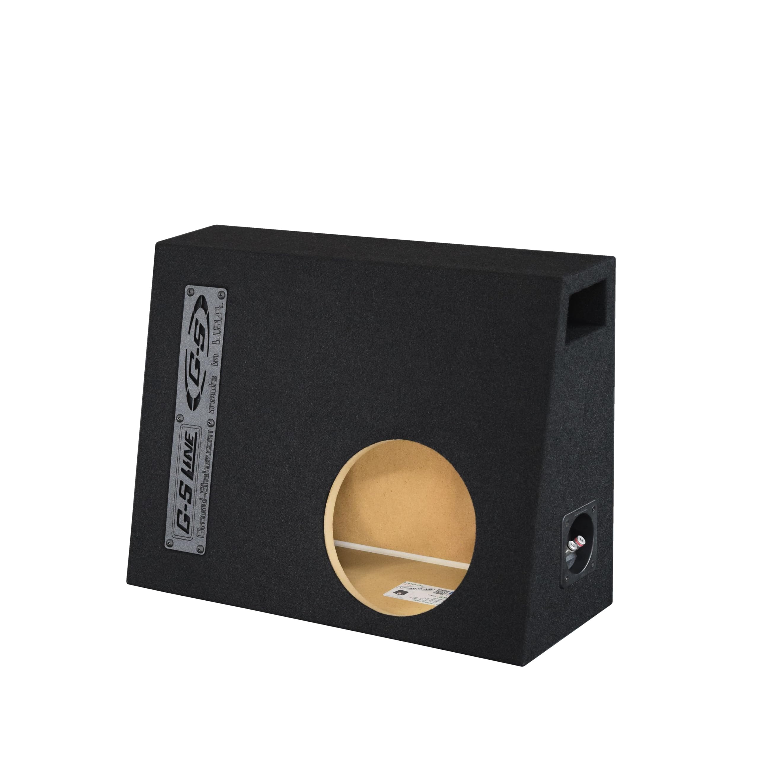 Subwoofer Box 1x Audiotek CA-12DP Car Audio Double 12-Inch Vented